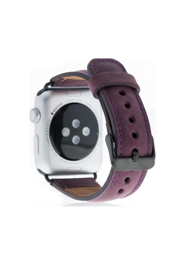 Bloomband Mulberry Bloom Deri Apple Uyumlu Watch  Kordon-44/45/46/49 Mm