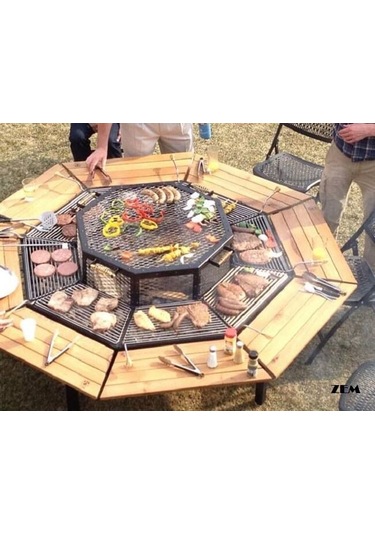 Zem Barbekü Maşa 38 CM