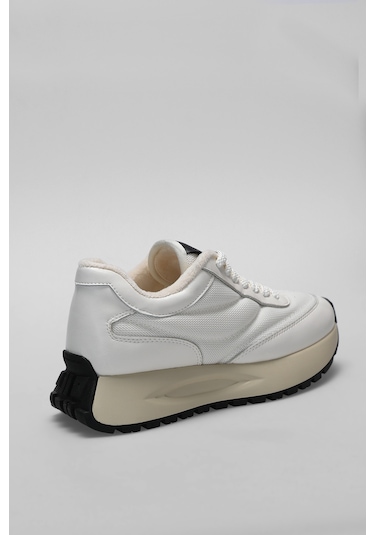 Lufian Sıa Kadın Sneaker Ayakkabı Beyaz Beyaz 122230016100500 Beyaz