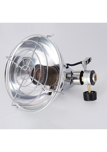 Ebitda Dijital Çakmaklı Isıtıcı, Taşınabilir Paslanmaz Ç, Açık Hava İçin Gümüş