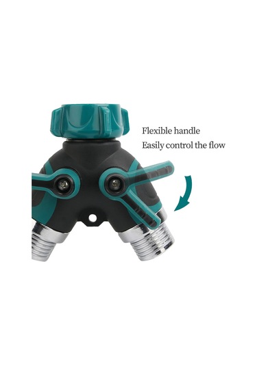 2 Yollu Su Ayırıcı, Musluk Ayırıcı, Hortum Bibi, Bahçe Hortumu Ayırıcı, Uzun Saplar