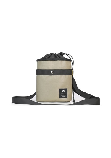 Rhınowalk Rk24932 Çok Fonksiyonlu Polyester Bisiklet Çantası Omuz Çantası - Açık Ten Rengi