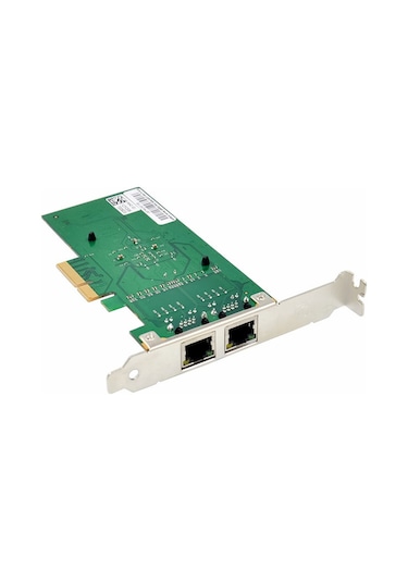 PCIE X4 çift RJ45 Gigabit Ethernet sunucu çift bağlantı ethernet kartı