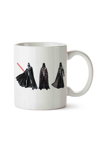 Darth Vader Star Wars Porselen Kupa Bardak Beyaz