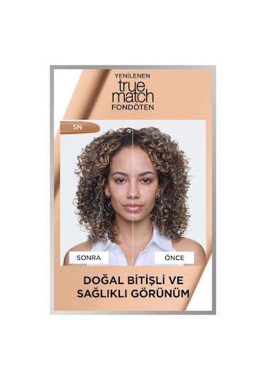 L'Oreal Paris True Match Bakım Yapan Fondöten 5N Sand