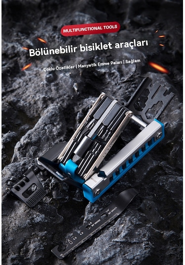 Yeni Yükseltme 38 Bir Arada Çıkarılabilir Çok Fonksiyonlu Bisiklet Aracı Kombinasyonu