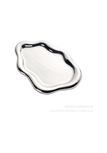 Hangfox Pembe Seramik Bulut Tepsisi - Kuyumculuk Saklama Ve Gösterim Aleti, İç Dekorasyon Fotoğraf Püf Noktası, Kaliteli Ve Dayanıklı Diğer