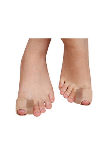 Akestoria Med Kumaşlı Parmak Arası Silikon Makaralı Baş Parmak Ayırıcı Ve Kemik Düzeltici Fc-013 Standart