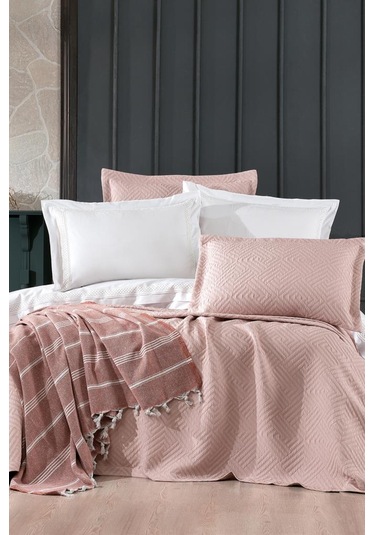 Elite Modern 8 Parça Gelin Seti Pudra Pudra