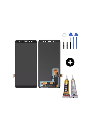 Samsung Galaxy A8 Plus Sm-a730 Uyumlu Lcd Ekran Dokunmatik + Montaj Seti