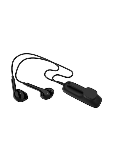 Bix BXA4 Klipsli Mikrofonlu Bluetooth 5.3 Kulak İçi Yaka Kulaklığı