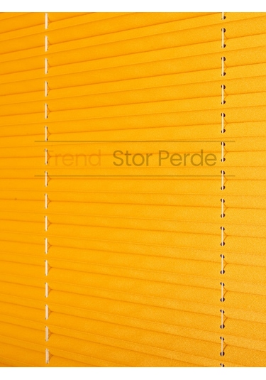 Truncu Plise Katlanır Cam Balkon Perdesi - Ofis Perdesi - Salon Perdesi - 032 Truncu