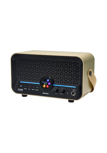 Mooer F15ilııgl Şarjlı Akıllı Gitar Amfisi Imperial Gold