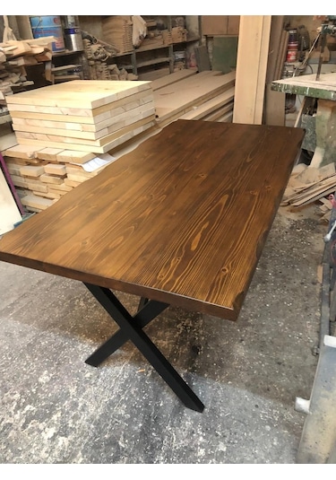 Bintaşmobilya Kütük Masa 150X80.Cm (508887961)