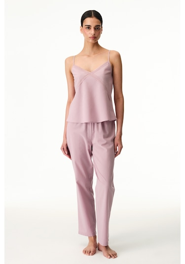 Penti Pembe Petal Pantolon Pijama Takımı