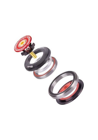 Artfulabode Ztto Yol Sütunu Palin Mtb Kırmızı Direksiyon Contası Bisikleti Bisiklet Başlık Başlığı 52mm 4252st 42 Ox Kırmızı