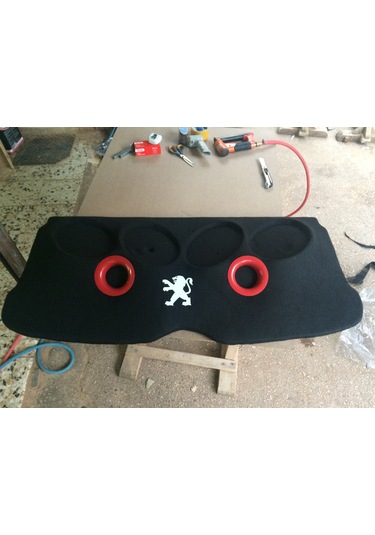 Peugeot 207 Pandizot 4x20cm Midrange Polyesterli Portlu