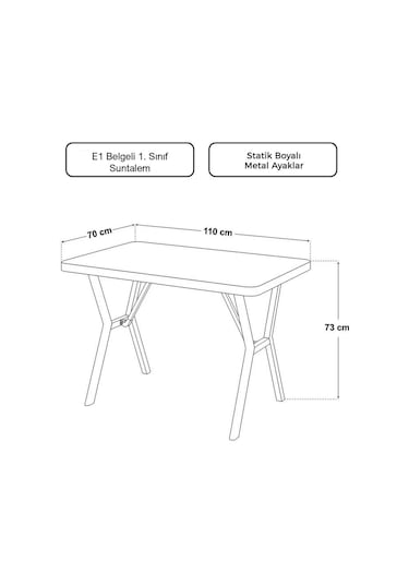 Parla 70x110cm Atlantik Mutfak Masası, Mutfak Masası Takımı, Yemek Masası, 4 Gri Sandalye Gri Parla 70x110cm Atlantik Mutfak Masası, Mutfak Masası Takımı, Yemek Masası, 4 Gri Sandalye Gri