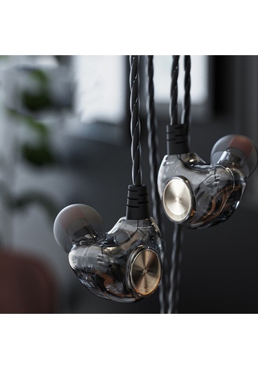 Mufunye K1 Spor İçen Kulaklık, Dikişli Tutuş, Derin Bas, Hi-fi Ses, 3.5mm Kablolu, El-işi Serbest Mikrofonlu Kırmızı K1 Kablolu Kulaklık