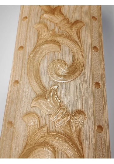 Domostroj Duvar Kağıdı İçin Kendinden Yapışkanlı Dekoratif Duvar Bordürü 176227859 Bej