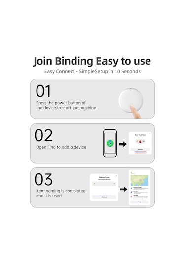 Tenfowee Akıllı Gps - Anahtar, Çanta, Evcil Hayvan Ve Araçlar İçin 4'lü Set, Uzun Pil Ömrü, Su Geçirmez