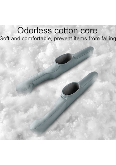 Sones 1 Çift Araba Koltuğu Depolama Organizatör Koltuk Anti Sızıntı Dikiş Dolguları Koyu Kahve