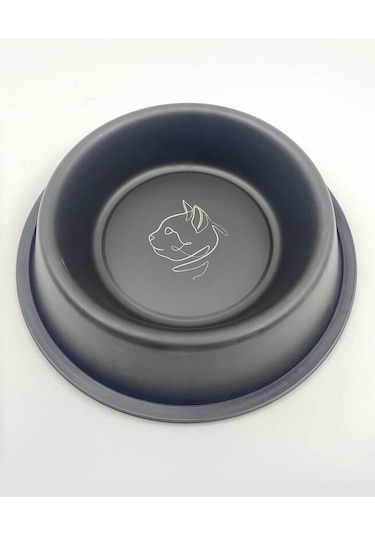 Playfull Desenli Çelik Mama ve Su Kabı 96 Oz