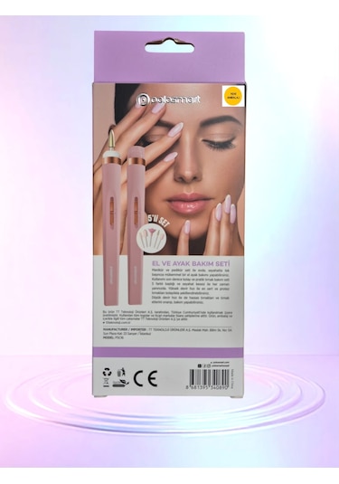 Polosmart Manikür & Pedikür Set Rose Gold Psc 16