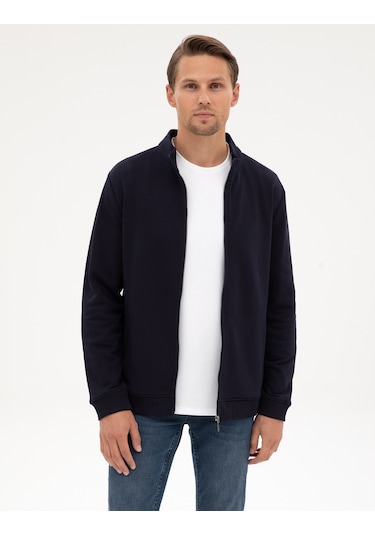 Pierre Cardin Erkek Lacivert Hırka Örme 50317668-vr033 Lacivert