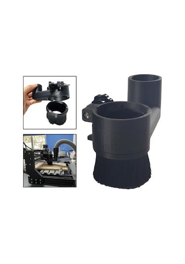 Suntek Kapı Oyma Makinesi Için Cnc Mili Toz Pabucu Kapağı 80mm
