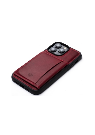 Back Wallet Apple Uyumlu iPhone 14 Magenta