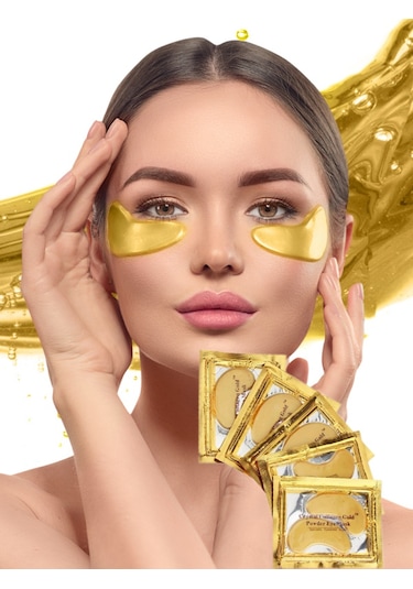 Kolojen Etkili Göz Altı Bakım Kırışıklık Şişlik Morluk Maske