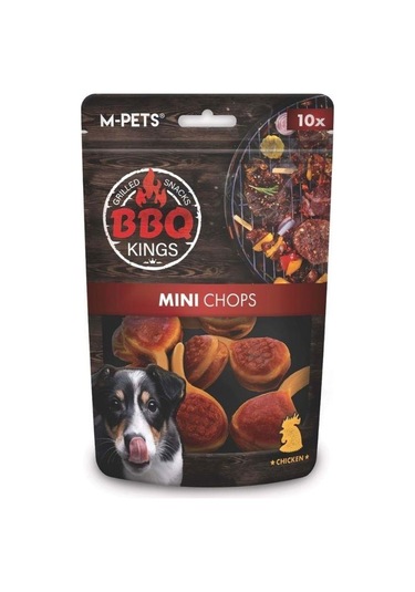 M-pets Bbq Kings Mini Pirzola Tavuklu Köpek Ödülü 135 Gr