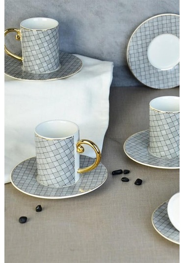 Protocol London Linda 6'lı Kahve Fincanı Takımı