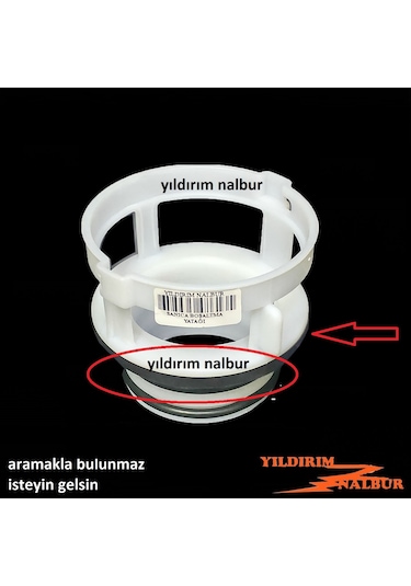 Sanica Gömme Rezervuar Baskı Yatağı Alt Contası 8.2 Kanallı