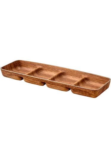 Madame Coco Marivi Dört Bölmeli Çerezlik 33cm 1plse047 10x33x2,5cm-std