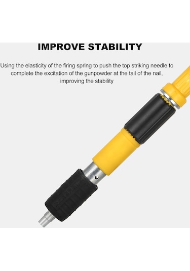 Hallow E24734-1 Yüksek Basınçlı Çivi Tabancası Sadece Çivi Sabitleme Aleti