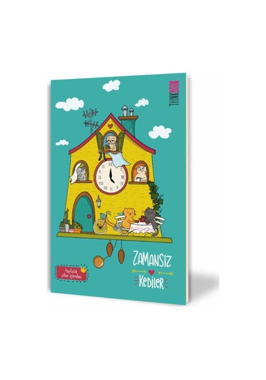 Thinkbook Saatli Köşk Zamansız 15x21,5 Çok Renkli