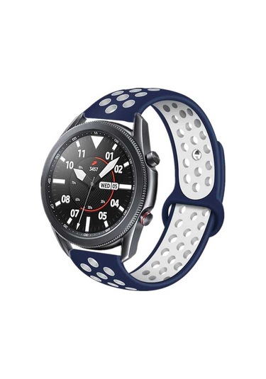 Huawei Gt2 46mm Krd-02 Uyumlu Zyl Kordon Siyah-mavi