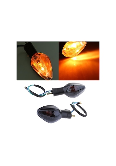Suntek Honda Cbr600Rr 07-11 Cbr1000Rr 08-14 Duman Merceği Için Gösterge Sinyalini Açın