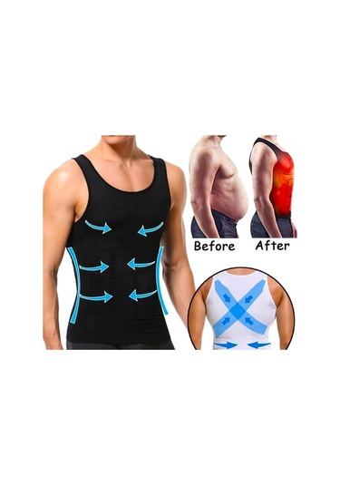 Atlet Korse Erkek Toparlayıcı Inceltici Beyaz