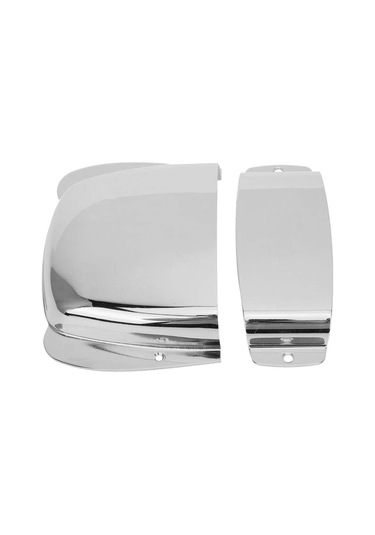 Hfambition Pb Elektro Bas Gitar İçin Çinko Alyüminyum Koruyucu Kiti - Köprü Ve Pikap Koruması, Kolay Kurulum, Gümüş Renk