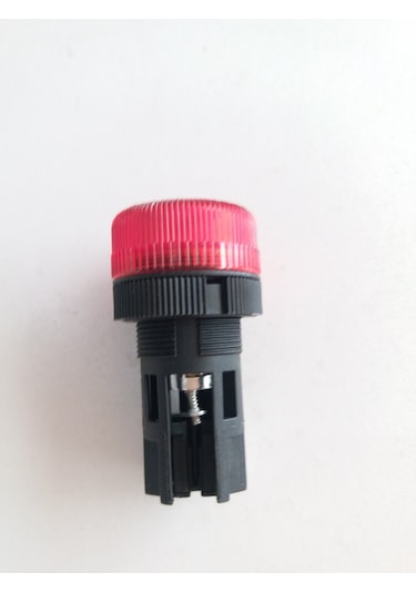 3 ADET KIRMIZI 22mm SİNYAL LAMBASI
