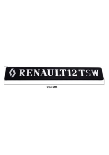 Renault Uyumlu Renault 12 Tsw Krom Yazı