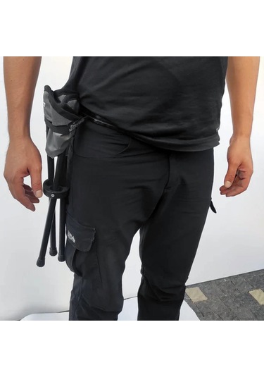 Gray Wolf Üçgen Kamp Taburesi - Siyah Tb100 Siyah