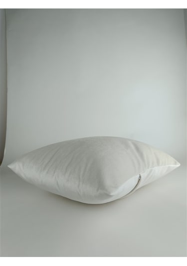 Mrs.gugar Krem Kare Kırlent Kılıfı Krem