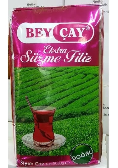 Bey Çay Extra Siyah Dökme Mayıs Çayı 5 KG