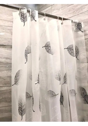 Heavenly Place Banyo Perdesi 180x180 Su İtici 94109812 Siyah