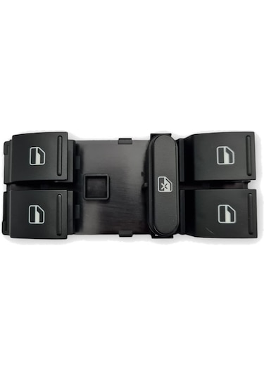 VW Passat B6 2006-2011 Sol Ön Kapı Cam Düğmesi Dörtlü 1K4959857B