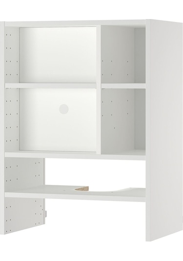 Aspiratör Dolabı İskeleti, Beyaz, 60x37x80 Cm Beyaz Aspiratör Dolabı İskeleti, Beyaz, 60x37x80 Cm Beyaz